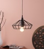 Xeon Black Metal Hanging Light