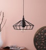 Xeon Black Metal Hanging Light