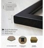 Set of 6 Black Wood Collage Photo Frames