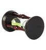 Black Wood Sand Timer With Green Sand