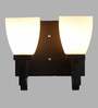 Castries Black Wood Wall Sconces