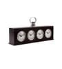 Black wooden timer clock