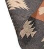 Black Wool & Jute Abstract 60 x 36 Inches Hand Woven Dhurries