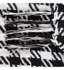 Black Woven Cotton Checkered 50X60 Inches Throw