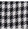 Black Woven Cotton Checkered 50X60 Inches Throw