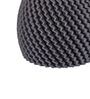 Black Zesty Zig 3D Vase