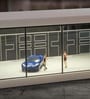 Black Diorama Garage Showroom For Collectors Without Cars