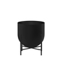 BlackAluminium Tess Pot