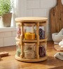 Lead Free Rotating Spice Jar 0
