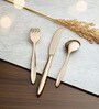 Rose Gold 304 Food Grade Stainless Steel Cutlery Set of 3