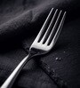 Set of 6 Silver Stainless Steel Table Forks Set