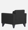 Bladen Leatherette 1 Seater Sofa in Black Colour