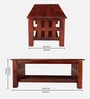 Blairs Coffee Table In Honey Finish
