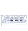Blanche Solid Wood King Size Bed In White Finish