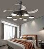 Blanco Black Aluminium LED Smart Fan Chandelier
