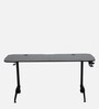 Blaze Writing Table in Black Finish  with Adjustable Height