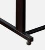 Blaze Metal Foldable Study Table in Brown Finish