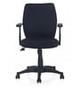 Blaze Breathable Mesh  Middle Back Chair in Black & Black Colour