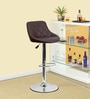 Blaze Swivel Bar Stool in Brown Colour