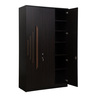 Blazing 3 Door wardrobe in Cairo Walnut & Dark Ebony Finish