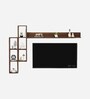 Blesky Miltra Combo TV Unit In Brown Maple Finish