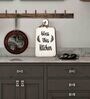 Bless This Kitchen White Wooden Wall Art