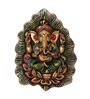Blessing Ganesha Fiber Wooden Wall Art
