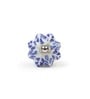 Bleu Flora Knob set of 6