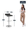 Bling Bar Stool In Black Colour