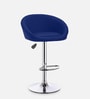 Bling High Counter Adjustable Bar Stool in Blue