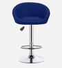 Bling High Counter Adjustable Bar Stool in Blue