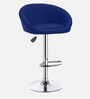 Bling High Counter Adjustable Bar Stool in Blue