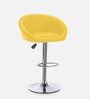 Bling High Counter Adjustable Bar Stool in Yellow