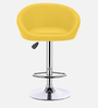 Bling High Counter Adjustable Bar Stool in Yellow