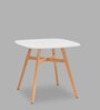 Bliss 4 Seater Dining Table in White Colour