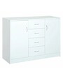 Bliss Storage Cabinet in White Colour