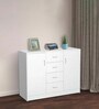 Bliss Storage Cabinet in White Colour