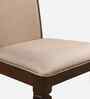 Bliss Dining Chairs In Walnut Finish