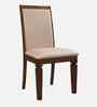 Bliss Dining Chairs In Walnut Finish