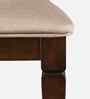 Bliss Dining Chairs In Walnut Finish