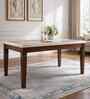 Bliss Dining Table In Walnut Finish