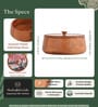 Bliss Floral Wooden Roti Box