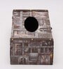 Blizz Brown & Grey MDF Tissue Box
