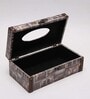 Blizz Brown & Grey MDF Tissue Box