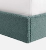 Block Design Kids Twin Bed In Green Colour