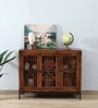 Blois Mango Wood 3 Door Sideboard In Tubbaq Finish