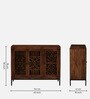 Blois Mango Wood 3 Door Sideboard In Tubbaq Finish
