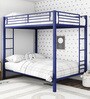 Blone Metal Bunk Bed in Blue Colour