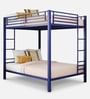 Furnline Blone Metal Bunk Bed in Blue Colour