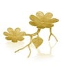 Dual Blossom Platter(Gold)